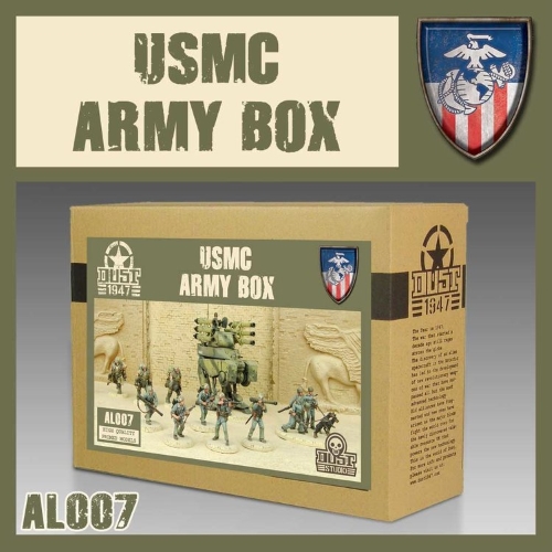 AL007 USMC Army Box