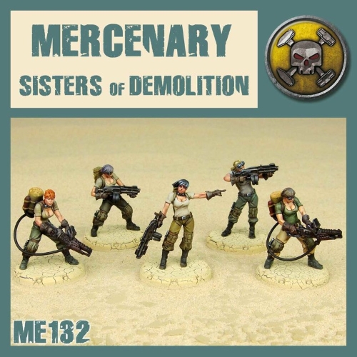 ME132 Mercenary Cleaning Squad (Sisters of Demolition)
