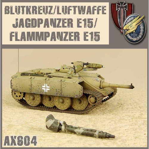 AX604 E15 Jagdpanzer/Flammpanzer Luftwaffe/Blutkreuz