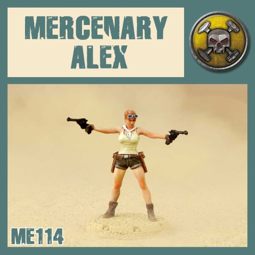 ME114 Alex, Mercenary Pilot