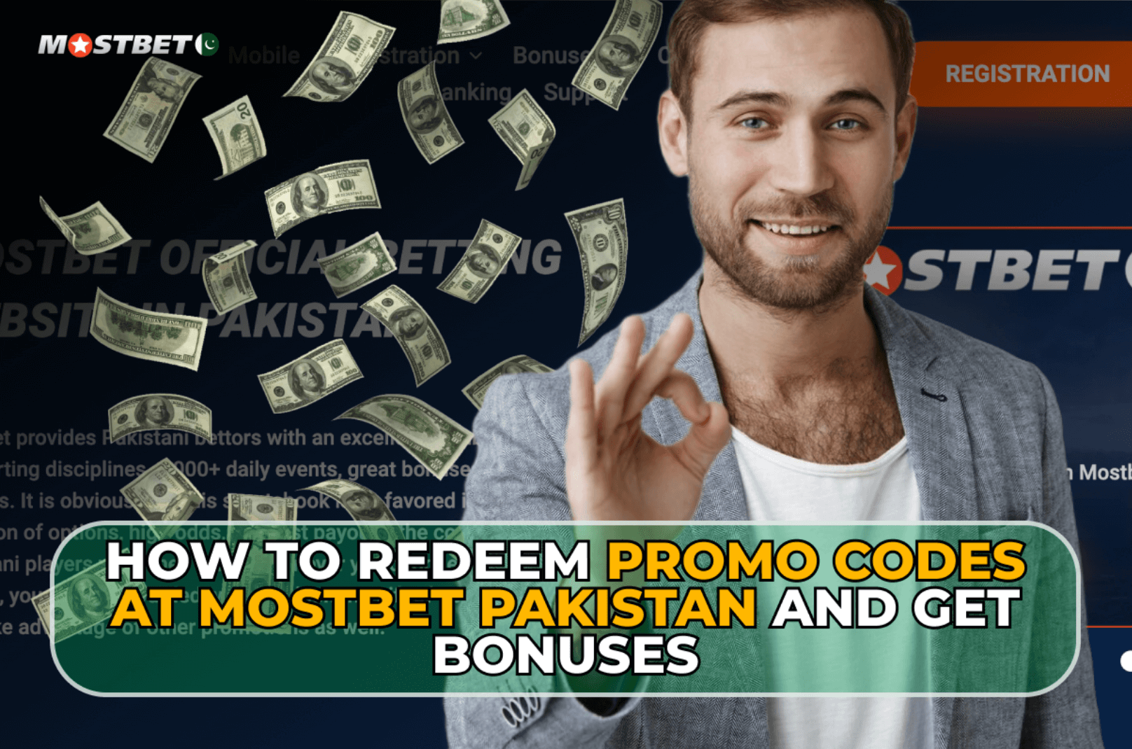 How to redeem promo codes at Mostbet Pakistan and get bonuses