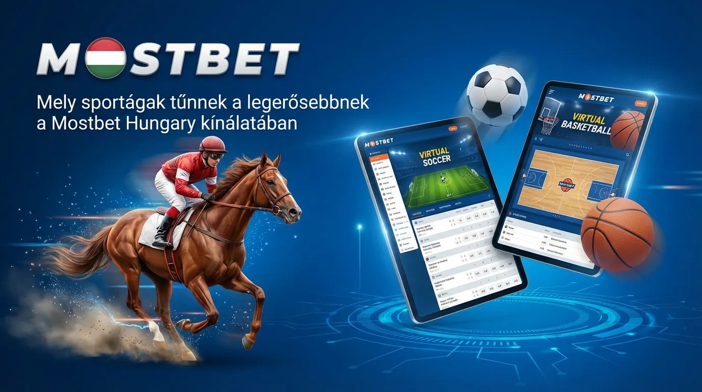 Mely sport&aacute;gak tűnnek a legerősebbnek a Mostbet Hungary k&iacute;n&aacute;lat&aacute;ban